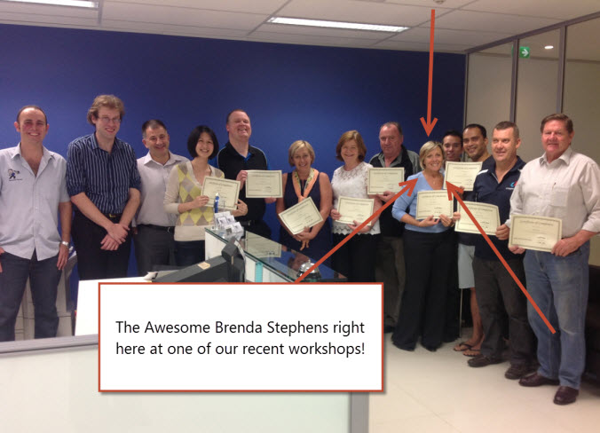 The Sharp Business Consultant Brenda Stephens - Our Dedication for this article!
