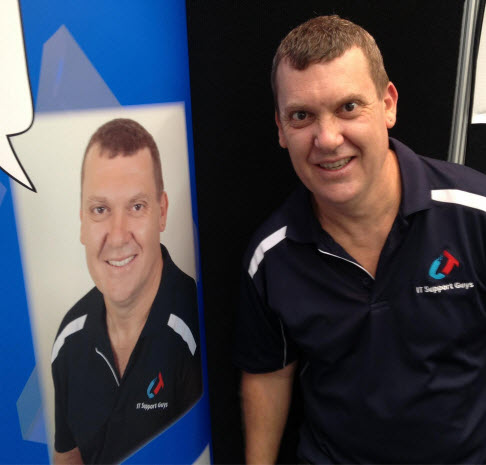 The fine Robert from IT Support Guys - Face to Face Selling Extreme right now!