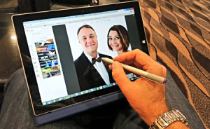 I love doing my best to keep up with my emails and questions. My Surface 3 Pro rocks in that process, I sit there cleaning out emails during the day to make my life easier and answer clients questions!
