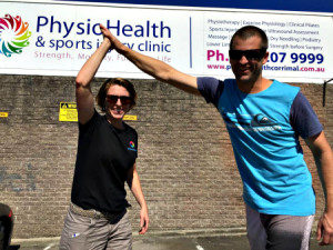 It was amazing meeting the new business owners Kylie & Duncan Moffitt - exciting times for them in opening their new 'PhysioHealth & Sports Injury Clinic - exciting times!