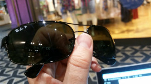 My new Shiny Polished Thumb Nail and New Sunglasses. I just got hard and soft selled today at Westfields Chatswood. Have a wild guess which one I liked the most?