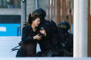 The Look Says it All. Our Prayers to the Victims and the Families of the Martin Place Siege!